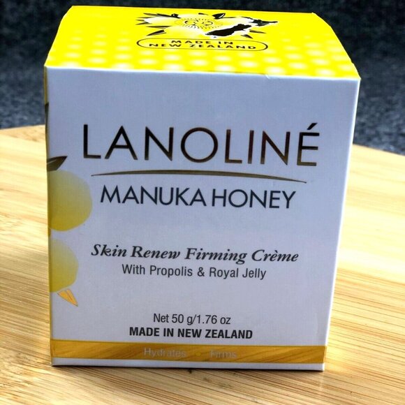 Lanoline Manuka Honey Skin Renew Firming Cream Propolis & Royal Jelly 1.76 oz - Picture 1 of 5